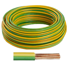 CABLE H07VR VERT / JAUNE 1X10MM²